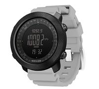 AIMAISEN Hombre Reloj Inteligente Deportes al Aire Libre Reloj Digital Impermeable Reloj de Pulsera Militar con brújula Cronómetro Altímetro Medición de Altura/presión de Aire para Correr (Gray)