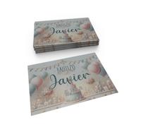 Aiman GZ - 10 Imanes Rectangulares Personalizados con Foto 10,5x7,4 cm - Acabado Brillo Premium | Imán Nevera Publicitario | Regalo Original Bautizo, Boda, Comunión - 0,5mm Grosor