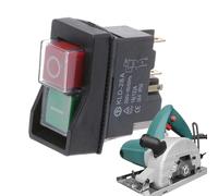 Aimant Bouton - 4 broches AC 250 V 16 A Outil Électromagnétique - Démarreur Magnétique Outil Électrique - Pour Industrielles De Fraisage, Perçage, Meulage, Découpage, Grues et Scies Sur Table