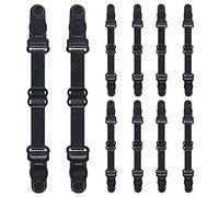 Aimanter 1/10 Uds. Gancho de Vendaje de cinturón de extensión Ajustable Antideslizante Cuerda de Oreja Protector de Oreja botón de extensión de protección-Estados Unidos,10 Uds