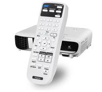 Aimdio 222150800 - Mando a distancia para proyector Epson EB-L260F L210W | Proyectores EB-775F EB-810E EB-815E EB-L210SF EB-L210SW HA69A HA69B HA70A HA70B HA72A HA72B HA75B HA76B HA78B HA83B HA99B