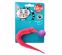Aimé - Bola Lagarto - Juguete para Gatos - Estimula el Instinto de depredación y el estímulo del Movimiento - Juguete de Gato Interactivo - Movimiento de Serpiente y Color neón - Juego de ocupación