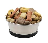 Aime - Cuenco de Acero Inoxidable con Ventosa, 14 cm, 500 ml, M 1 Unidad