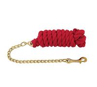 Aime Imports Cuerda básica de algodón con Cadena de Tuerca, Rojo