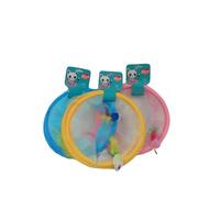 Aimé - Juguete Kawaii túnel de Primavera - Juego de Gato de apartamento - Estimula el Movimiento y la audición - Juguete para Gatos Efecto Primavera - Cebos en los Extremos - 25 cm - Color Aleatorio