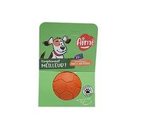 Aime - Pelota para Perro, Goma 100% Natural, Duradera, Resistente 6 cm