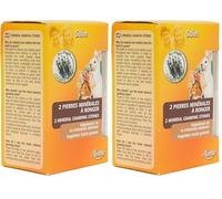 Aime Piedra Mineral para roedores 200G, Contiene minerales, Calcio y fósforo (Paquete de 2)