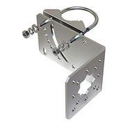 Aimeboost Soporte de montaje en poste para pared, accesorios de hardware para antena exterior del hogar, kit de montaje en poste de antena [sin el poste] ángulo ajustable