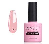 AIMEILI Esmalte Semipermanente De Uñas Soak Off UV LED Uñas De Gel - Camellia Japonica (116) 10ml