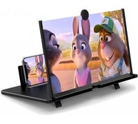 AiMeiteng Amplificador de Pantalla para Movil,14 Pulgadas HD Lupa para Móvil, 3D Pantalla Aumento movil para Ver Películas y Videos, Lupa Pantalla Plegable para Todos los Smartphones