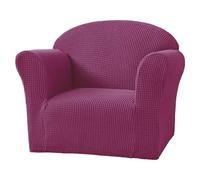 AIMENJOY Funda de Sofá Infantil Elástica Jacquard para Niños/Pequeños/Bebés, Lavable, Sillón Mini Habitación Infantil (Purple)
