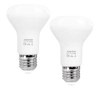 AIMHEIM Reflectoras LED R63 4000K Blanco Natural, Bombilla E27 7W 820LM Equivalente 60W, Lámpara Luz Blanco Neutro para Cocina Casa, No Regulable, 2 Piezas