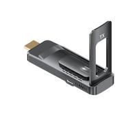 AIMIBO Transmisor HDMI inalámbrico, 1RX emparejado hasta 8 TX, Antena Plegable, Extensor HDMI inalámbrico de vídeo y Audio 5G, Uso con Receptor