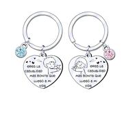 AIMINI Regalos San Valentín Regalos Parejas Llavero de Regalo para Novia o Novio Regalo Bodas Regalos Aniversario Regalos Cumpleaños Regalos Navidad Llavero mujer/hombre