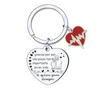 AIMINI Regalos San Valentín Regalos Parejas Llavero de Regalo para Novia o Novio Regalo Bodas Regalos Aniversario Regalos Cumpleaños Regalos Navidad Llavero mujer/hombre