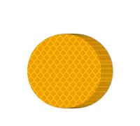 AIMQIAD 10× Pegatinas Reflectantes para Coche, Coloridas y Seguras, Tiras de Advertencia Anticolisión, Compatible con Audi Q4 Sportback Q2L e-Tron,C5-Yellow