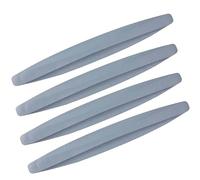 AIMQIAD 4 Tiras Anticolisión para Parachoques de Coche, Pegatinas Protectoras para Esquinas de Puertas, Compatible con Peugeot Landtrek e-2008 RCZ,4-Grey