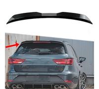 AIMQIAD Compatible con Hyundai i10 2008-2017, Hatchback Alerón Trasero de Techo para Portón Trasero, Piezas de Reparación de Alerón Trasero de Coche,A Gloss Black