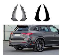 AIMQIAD Compatible con Mercedes-Benz GLC-Class X254 2023+, Divisor de Parachoques Trasero de Coche, Envolvente de Cuchilla de Aire Canard, Alerón de Guía Trasero,Glossy Black