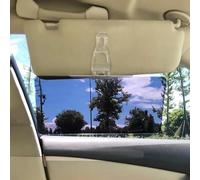 AIMQIAD Compatible con Suzuki Jimny 5-Door, Extensión de Visera para Automóvil, Espejo para Conducción Diurna o Nocturna, Extensor de Visera Polarizada,30×13CM