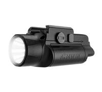 AIMWIN WL20 Linterna LED de 2000 Lúmenes de Largo Alcance 412 Metros con Modo Estroboscópico, Recargable por USB-C, Luz Compacta Compatible con Riel GL/Picatinny