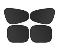 AIMXGBPS Parasol Lateral para Coche Mercedes Benz GLC 200 260 300 200d 220d, Parasol Totalmente Opaco, Bloqueador UV y Protección contra el Calor con Adhesivo Electrostático,Front and Rear