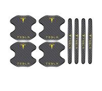 AIMXGBPS Película Protectora para Manija de Puerta de Coche para Tesla Model S, Model X, Model 3, Model Y, Película Protectora de Pintura para Manija de Puerta, Pegatina Antiarañazos para Manija