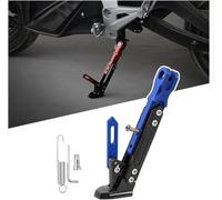 AIMXGBPS Soporte Lateral para Motocicleta para Yamaha Xenter Y15ZR/YBR 110/125/250/YBR125 Custom/ED, Soporte Lateral Ajustable con Bloqueo de Resorte, Soporte Antideslizante para Motode Aluminio CNC