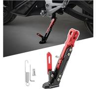 AIMXGBPS Soporte Lateral para Motocicleta para Yamaha YFZ450R SE/YFZ450R Special Edition/YFZ450X SE, Soporte Lateral Ajustable con Bloqueo de Resorte, Soporte Antideslizante para Motode Aluminio CNC