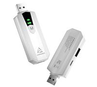 AIMZENIX AX200PRO Adaptador de teclado y mouse, convertidor de alto rendimiento para jugar FPS, COD, R6, The Finals | Compatible con PC y Nintendo Switch