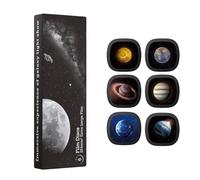 Ainael Galaxy Disco para proyector - Diapositiva Ultra HD Compatible con el proyector Ainael Galaxy y Modelos SKE-TKQ01 & BL-DQY02 (Pro Version) - Set de 6 Discos (Solar System)