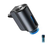Ainid Ambientador inteligente, difusor universal con tres difusores ajustables y recargables para coche con aceite esencial de 10 ml (difusor + 1 aceite, lavanda)