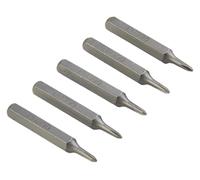 ainih 5 puntas de destornillador de 4 mm, vástago hexagonal de 28 mm, cruz PH0000 PH000 PH00 PH0, puntas de destornillador magnéticas de acero for herramientas eléctricas.