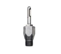 ainih Adaptador de broca diamante con rosca M22, acero alto carbono, adaptador for taladro percutor eléctrico, convertidor sierra corona, 1 unidad