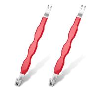 Ainiv 2 Pzs Separador de Conector Terminal Eléctrico Automotriz de 2 Extremo, Herramientas para Desmontaje y Desconexión Automóviles Acero Al Carbono con Mango Antideslizante Para Automóviles Camiones