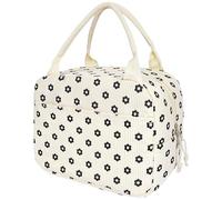 Ainiv 9.3L Bolsa Almuerzo Mujer, Bolsa Térmica Pana de Gran Capacidad para Adultos y Niños Lonchera Portátil con Estampado para Trabajo, Escuela, Picnics, Viajes, Playa y Otras Ocasiones