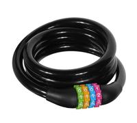 Ainiv Candado Velo, 120cm Bloqueo de Bicicleta Antivol, Cable antirrobo con 4 dígitos Código inteligente, Código antirrobo para Bicicleta Scooter Motocicletas MTB - Negro