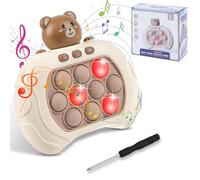 Ainiv Pop It Electrónico, Oso Electronic Popit Electrónico, Sensory Fidget Toys for Kids, Quick Push Popit Electronico, Popit Juguete Juegos