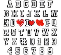 Ainiv Shoe Charms 40 Piezas, Adornos de Zapatos, PVC Encantos Letras Clog Adornos para Zapatos para Regalos de Fiesta Cumpleaños