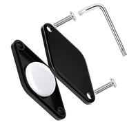 Ainiv Soporte para Bicicleta para AirTag, Bike Mount Holder para AirTag Antivibración con Tornillos para Bicicleta de Montaña, GPS