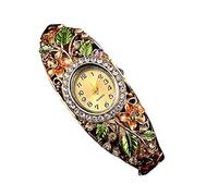 Ainiyo Reloj de pulsera para mujer, reloj de cuarzo, pulsera de cadena de perlas, pulsera de acero inoxidable, regalo de cumpleaños, moda, niñas, mujeres, madre, mejor amiga, mujer, reloj de pulsera,