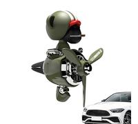 Aino De Automóvil: Clip De Ventilación De 6 Cm, De Dibujos Animados De PVC, Lindo Perfume De Cabeza De Agitación Para Decoración Interior De Automóvil Clip De Fragancia Universal, Para Conducto