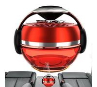 Aino de autos solares, aromaterapia para automóvil con energía solar - Difusor de perfume rotativo solar - Purificador de aire recargable de 50 ml, decoración del tablero, accesorios interiores de aut