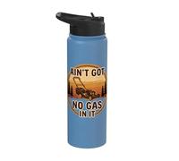 Ain't Got No Gas In It Divertido Cortacésped Segar Patio Trabajo Hu Stainless Steel Insulated Water Bottle