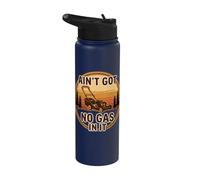 Ain't Got No Gas In It Divertido Cortacésped Segar Patio Trabajo Hu Stainless Steel Insulated Water Bottle
