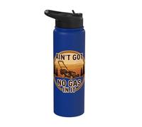 Ain't Got No Gas In It Divertido Cortacésped Segar Patio Trabajo Hu Stainless Steel Insulated Water Bottle