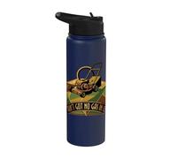 Ain't Got No Got In It Cortadora de césped Cortacésped Papá Patio Trabajo Humor Stainless Steel Insulated Water Bottle