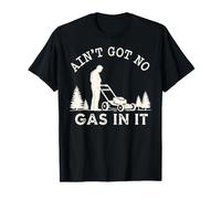 Ain't Got No Got In It Retro Push Mower Landscaping Camiseta