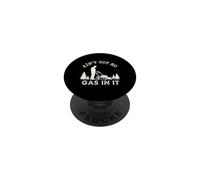 Ain't Got No Got In It Retro Push Mower Landscaping PopSockets PopGrip Adhesivo