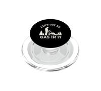 Ain't Got No Got In It Retro Push Mower Landscaping PopSockets PopGrip para MagSafe